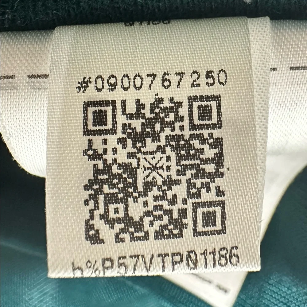 Adidas Teal and White Colorblock Track Jacket NWOT